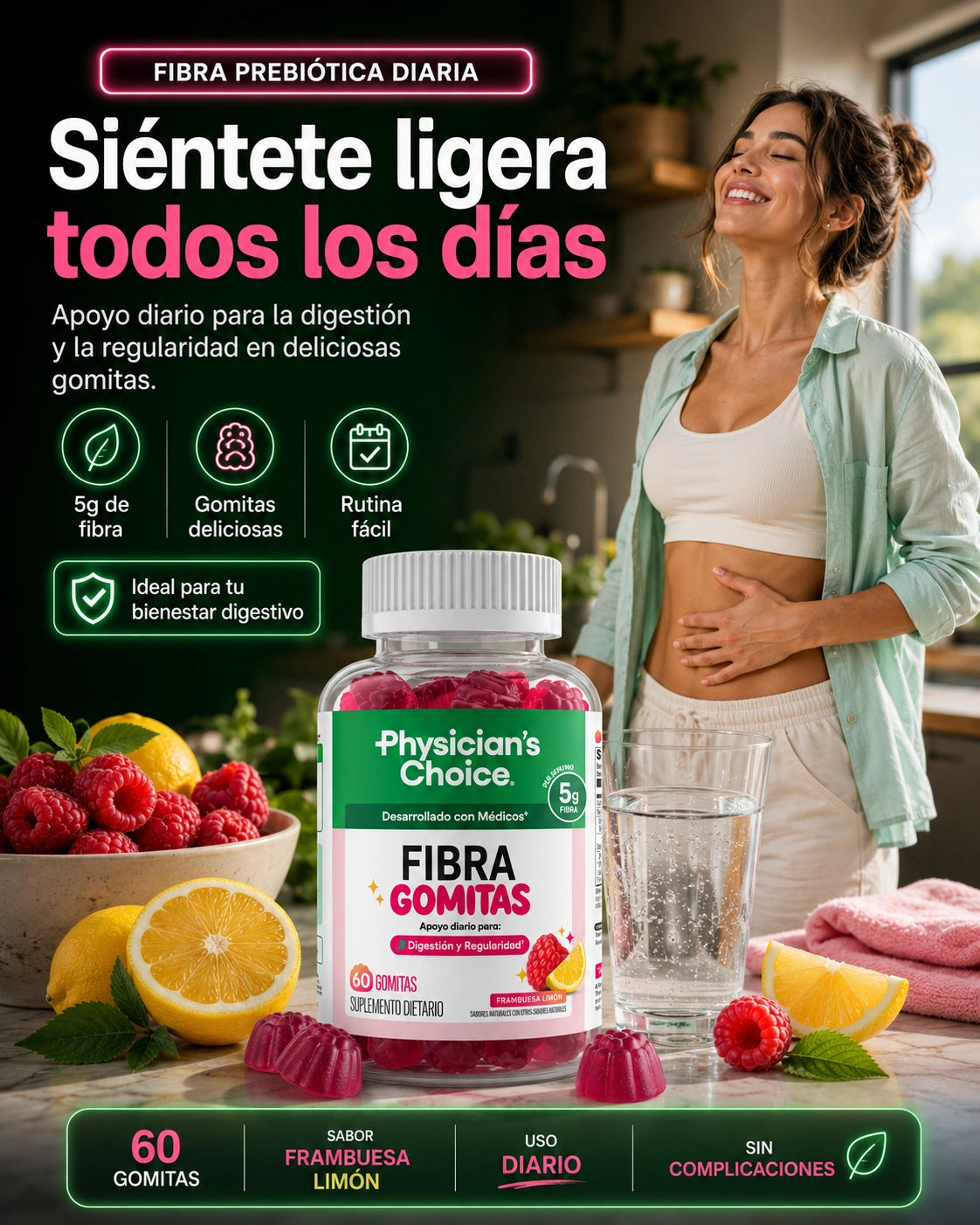 Gomitas de Fibra