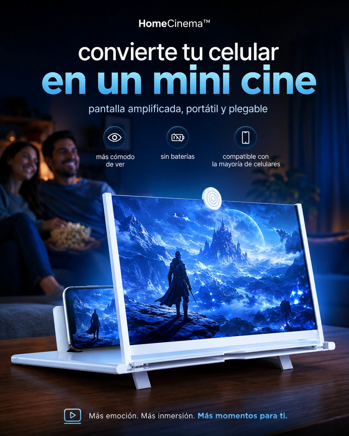 Homecinema - amplificador de pantalla 3d