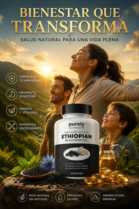 Aceite de Semilla Negra Etíope Alta Potencia