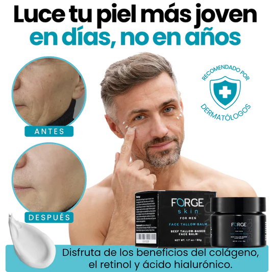 ForgeSkin™ – Crema Antiedad de Cebo de Res
