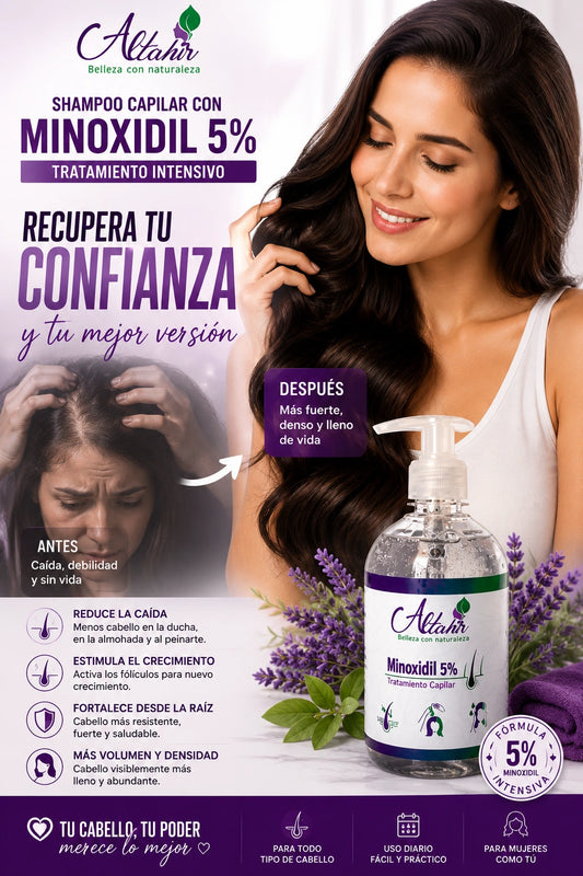 MinoxiHair™ – Shampoo Anticaída